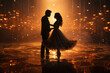 © Sebastian - A couple dancing under the stars, illustrating the magic of romantic connections. Generative Ai.