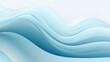 Background of soft minimalist waves, gradients from teal to white