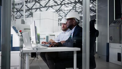 Aufkleber - Industrial Data Automation System On Computer