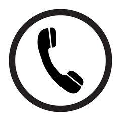Poster - Call icon. Vector flat trendy style illustration on white background..eps