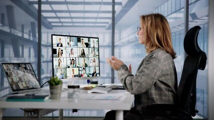 Poster - Virtual Conference Call: Video Conferencing Meeting