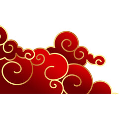 Sticker - Lunar New Year Cloud Corner