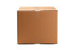 © twilight mist - Cardboard box isolated on white background with clipping path