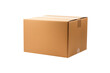 © twilight mist - Cardboard box isolated on white background with clipping path