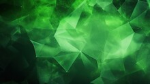 Green Abstract Green Light Abstract ,background Polygon Elegant Background.