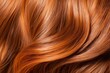 © Bussakon - Glamour in waves. Shiny brown haircare excellence. Stylish mane. Fashionable hairstyle textures. Luxury locks. Healthy and vibrant brown hair