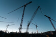 © Pixelscout - - Aufbruchstimmung auf der Grossbaustelle, . entsteht auf 80000 qm der neue ZEISS Hightech-Standort -