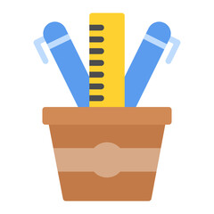 Sticker - Stationery Icon