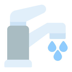 Sticker - Faucet Icon