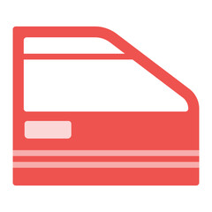 Poster - Car Door Icon