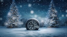 Car In Snow