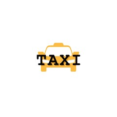 Poster - Taxi icon for web and mobile isolated on white background