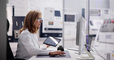 Aufkleber - Industrial Automation: Computer Software Engineer Empowering a