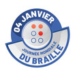 © kotoyamagami - journée mondiale du braille le 4 janvier