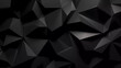a black abstract background with a low poly design and a low - poly design