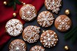 Christmas cookies with frosting