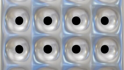 Poster - Abstract light sphere pattern background animation 