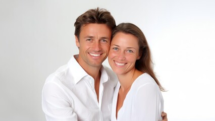 portrait of a smiling couple