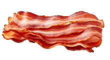 Bacon Isolated On White Background