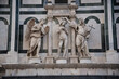 Details of the statues of Florence, Italy