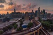 Chicago El Tracks From Above