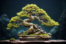 Imagine Your Brand Logo Nestled Among The Leaves Of This Stunning Bonsai Tree A?" What Does It Look Like?