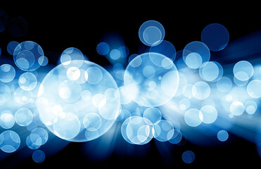 Wall Mural - Colorful Rays Zoom in Motion Effect, Light Color Trails. Festive abstract glowing bokeh background. 