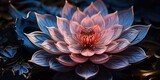Fototapeta Łazienka - Intricate Macro Lotus