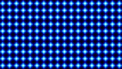 Poster - Animated abstract technology dark background random dots and grid 4K. Blue dots Looping footage
