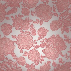  beautiful floral flower seamless pattern background for premium product ai generated