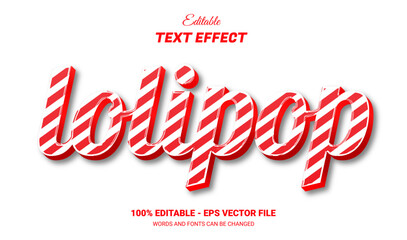 Wall Mural - lolilop editable text effect