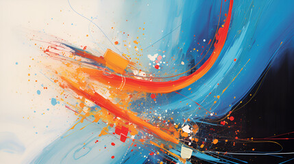 Wall Mural - abstract background | generative AI