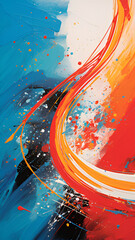 Wall Mural - abstract background | generative AI