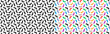 foot print pattern seamless pattern background bare feet imprint
