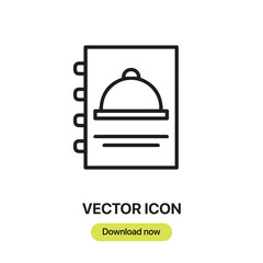 Aufkleber - Menu icon vector. Linear-style sign for mobile concept and web design. Menu symbol illustration. Pixel vector graphics - Vector.