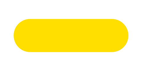 Leinwandbilder - Yellow button for title text design, lower third template design transparant background, frame text design png