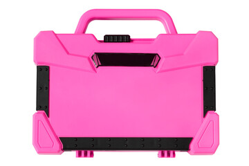 Poster - Pink toolbox isolated