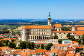 Wall Mural - The Impressive Mikulov Castle in Mikulov, Czech Republic