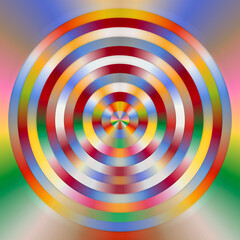 Wall Mural - Abstract rainbow light trails background, motion blur