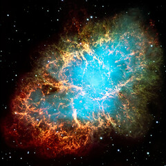 Wall Mural - m1 - the crab nebula