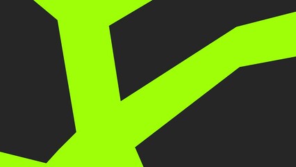 Poster - Gray-green dynamic background for intro and more. Rendering animation.