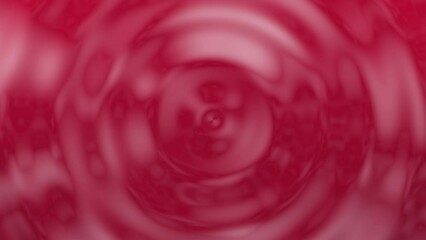 Wall Mural - abstract red ripple background video. animated seamless loop backdrop.