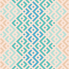 Wall Mural - abstract diamond shape background in pastel tones. seamless square geometric pattern. texture design