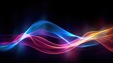 Wall Mural - energy flow background