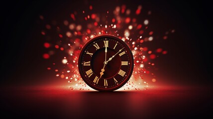 Poster - Clean and Minimalistic Countdown to New Year Background