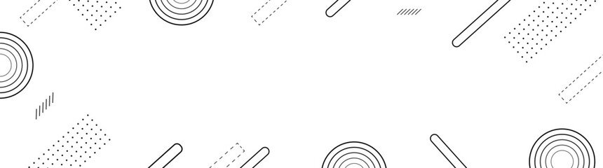 Poster - Futuristic geometric shape white background. Abstract dynamic light circle dynamic banner with dots and round form vector figure