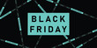 Black Friday Speech Icon Label Sticker Design Vector