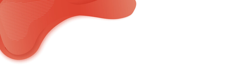 Poster - 3d orange vector abstract background curve waves with straight line. Red futuristic gradient liquid glossy bright backdrop. Lighting colorful motion waving shiny lines
