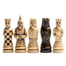 Chess Pieces Isolated