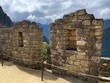 Machu Picchu, Peru, walls with windows
